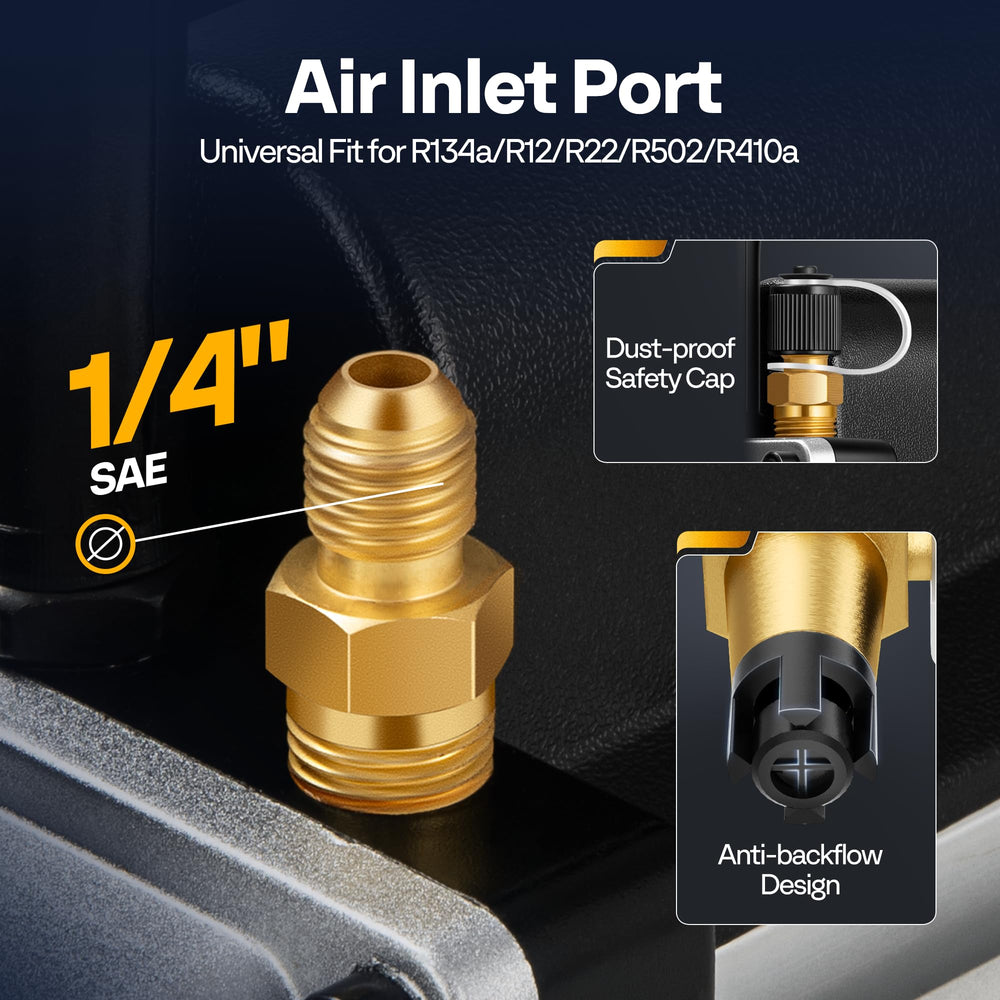 VIVOHOME vacuum pump motor details emphasizing robust copper winding
