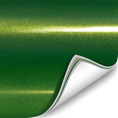 VViViD ColorFusion PPF Urban Green wet installation demo shows smooth results