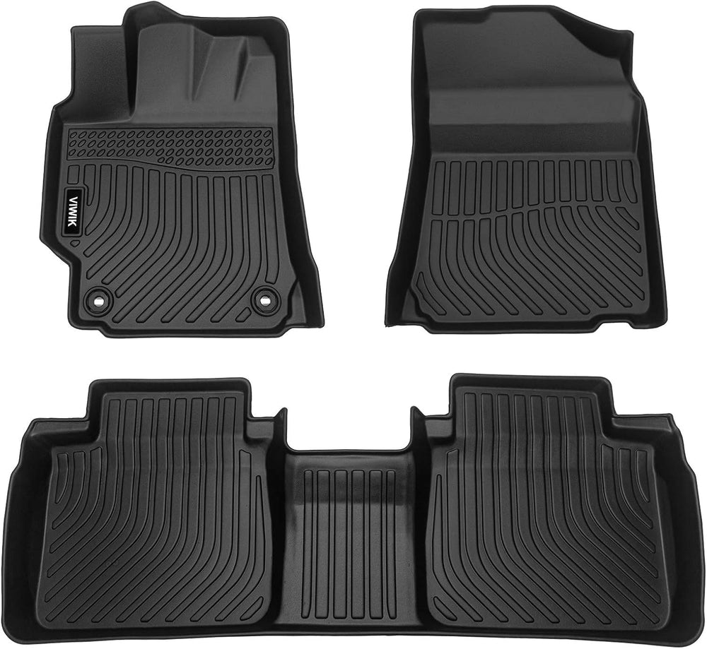 VIWIK floor mats for Toyota Camry full set with all-weather protection.