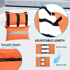 Vizava waterproof material resists sun and rain on trips
