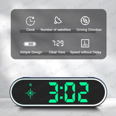 VJOYCAR HUD 7-color display enables quick speed reading in diverse lighting.