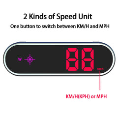 Works across cars, trucks, boats with GPS-based speed.