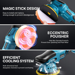 Vkdemer lightweight cordless design reduces wrist fatigue during long sessions