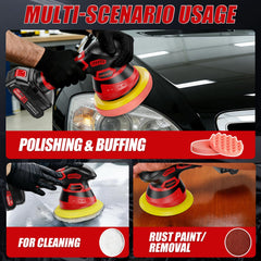 Vkdemer lightweight ergonomic design minimizes wrist fatigue during long detailing sessions.