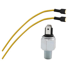 Vkinman brake switch for Harley Touring 2003-2014, front view showing precise fit.