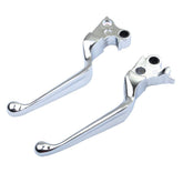 Vkinman chrome brake lever for Harley, smooth braking control on 1996-2006 models.
