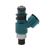 Vkinman fuel injector for Honda TRX420FPM, close-up shows precise nozzle for smooth combustion.