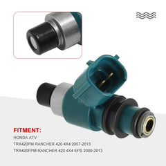 Durable build is visible in the injector's reinforced body and corrosion-resistant material.