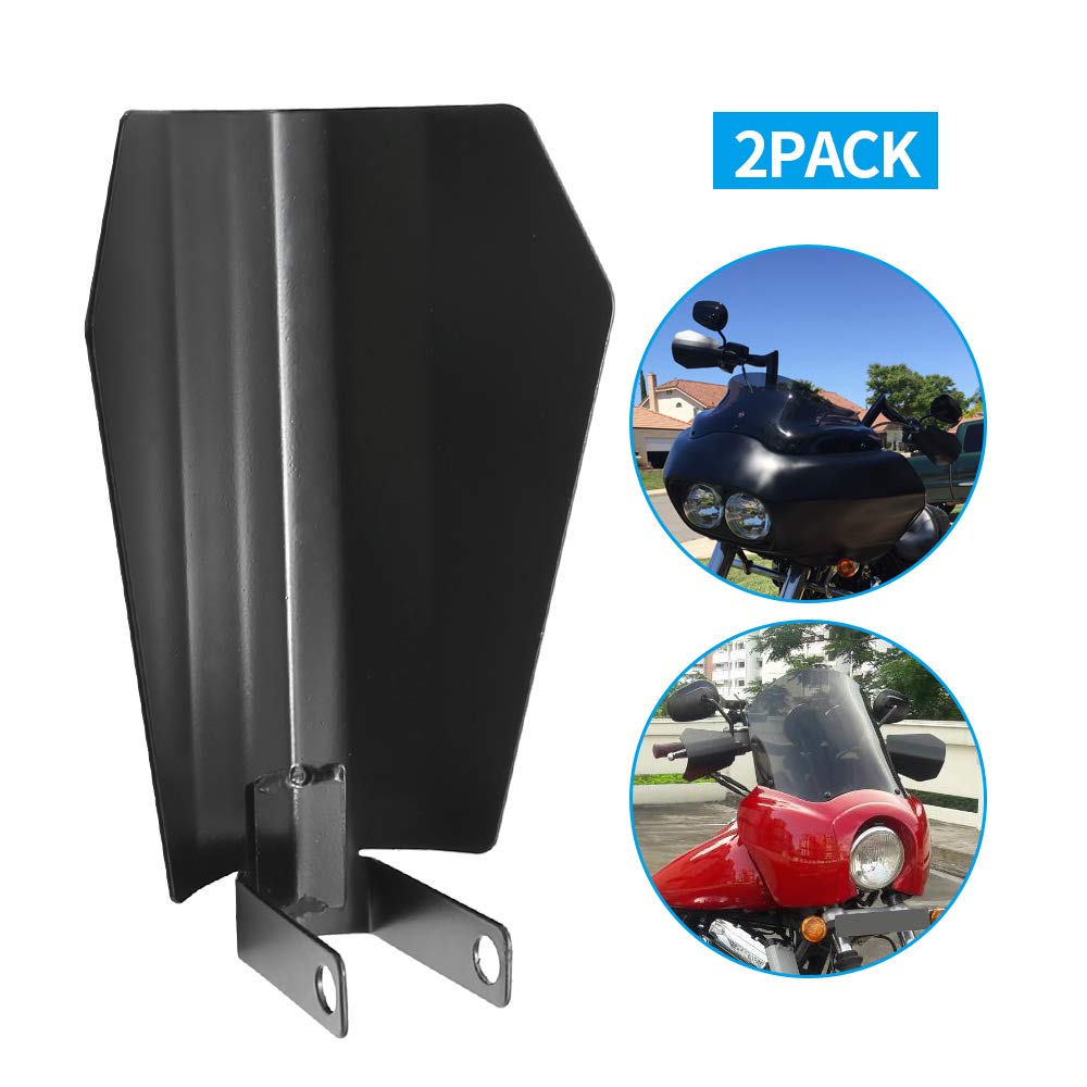 Gloss black finish adds bold style to Vkinman guards.