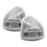 Vkinman left mirror LED turn signal with clear cover for enhanced visibility