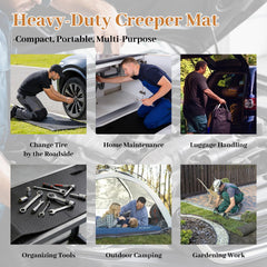 VkkArter Creeper Mat wide 60x28 design fits most vehicles.