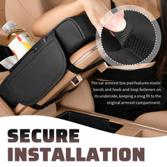 VKQTS leather surface on armrest for durability and easy cleaning