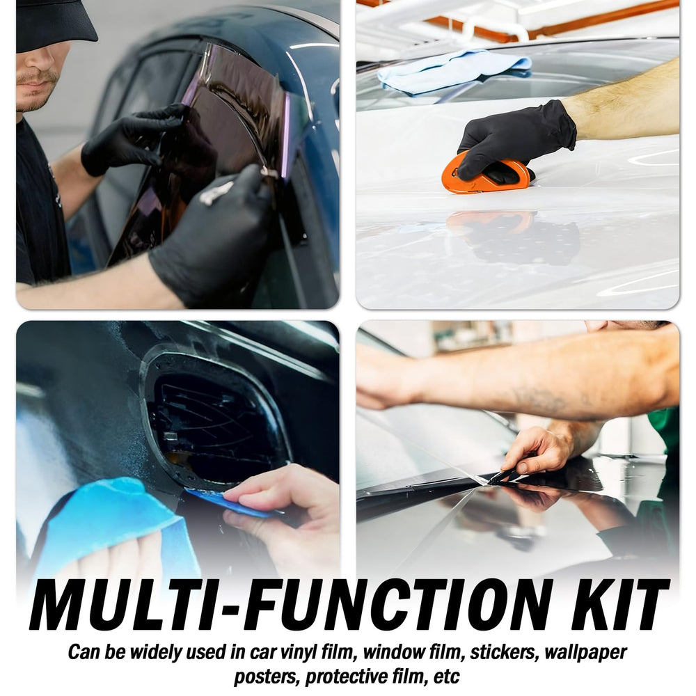 VKQTS gloves protect hands during vinyl installation and trimming