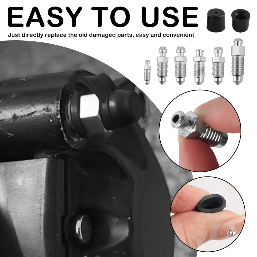 VKQTS dust caps protect screws during storage and service