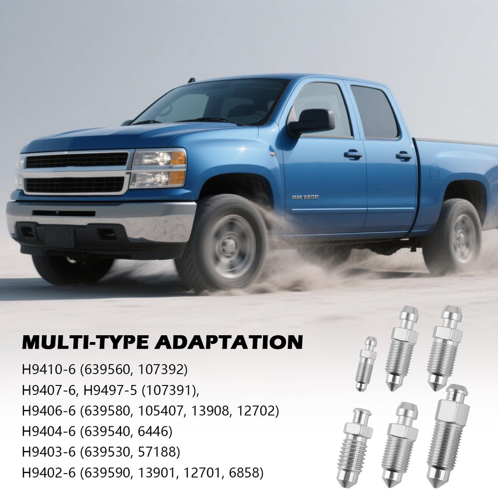 VKQTS premium iron bleeders resist wear for durable brake service.