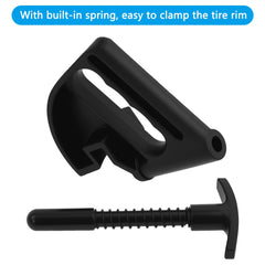 VKVXCLON bead clamp with built-in spring reduces slipping during installation