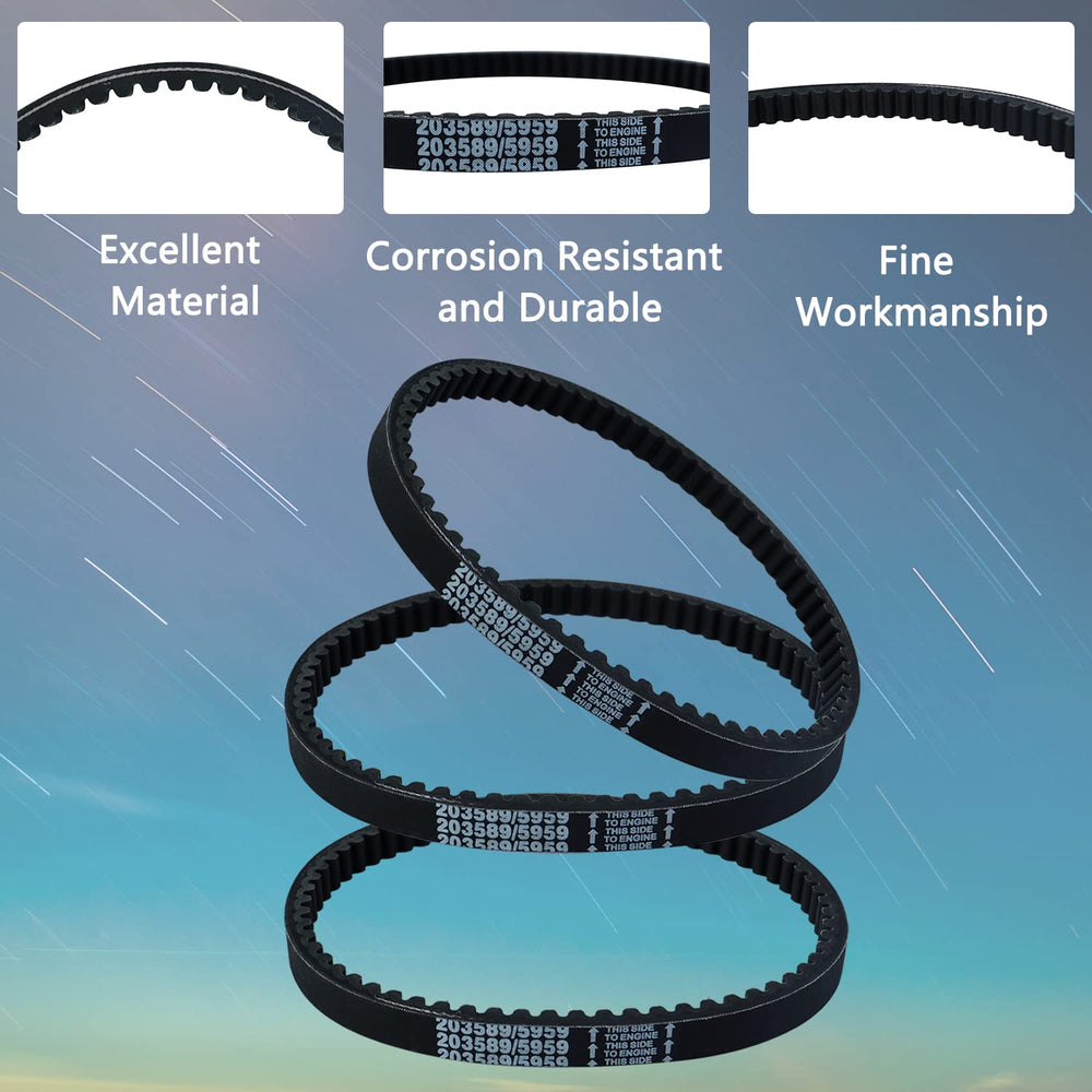VKVXCLON Murray 12-8487 belt offers consistent grip under load.