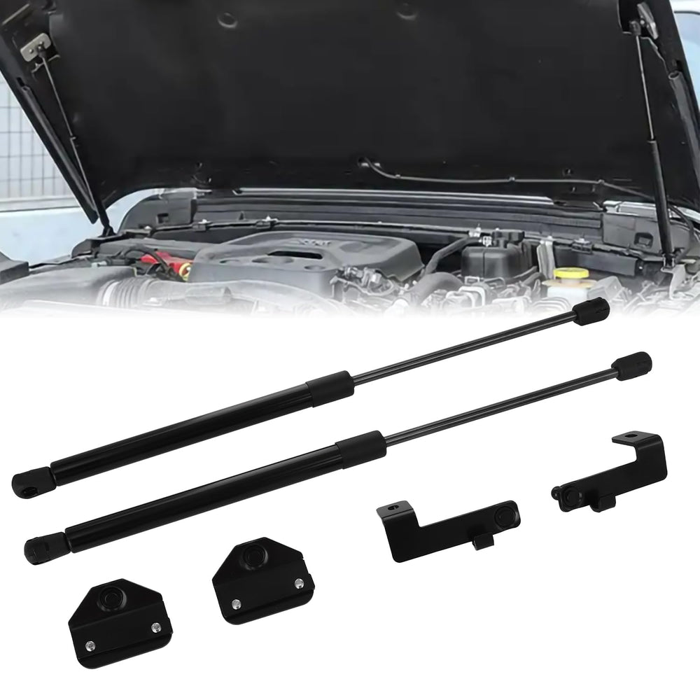 VKVXCLON front hood struts lift for Wrangler JL hoods