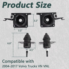 VKVXCLON lower hood latch passenger-side close-up emphasizes secure fit and quick replacement.