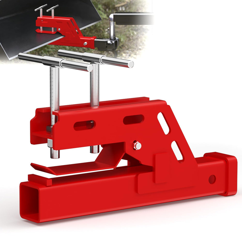 Vlaeng clamp-on trailer hitch 2in receiver for boats, RVs, and trailers.