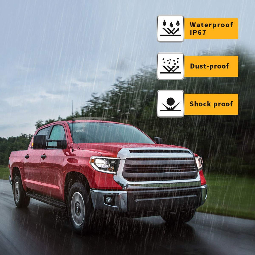VLAND LED DRL illumination improves daytime running light style and safety