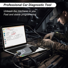 vLinker VGATE FS USB broad vehicle compatibility for 12V and 24V engines.