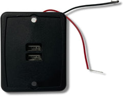 VMDLKB trailer interior panel with 5V USB charging outlet.