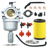 VNATVU carburetor assembly closeup for Troy-Bilt Pony, precise fit and reliable mowing.