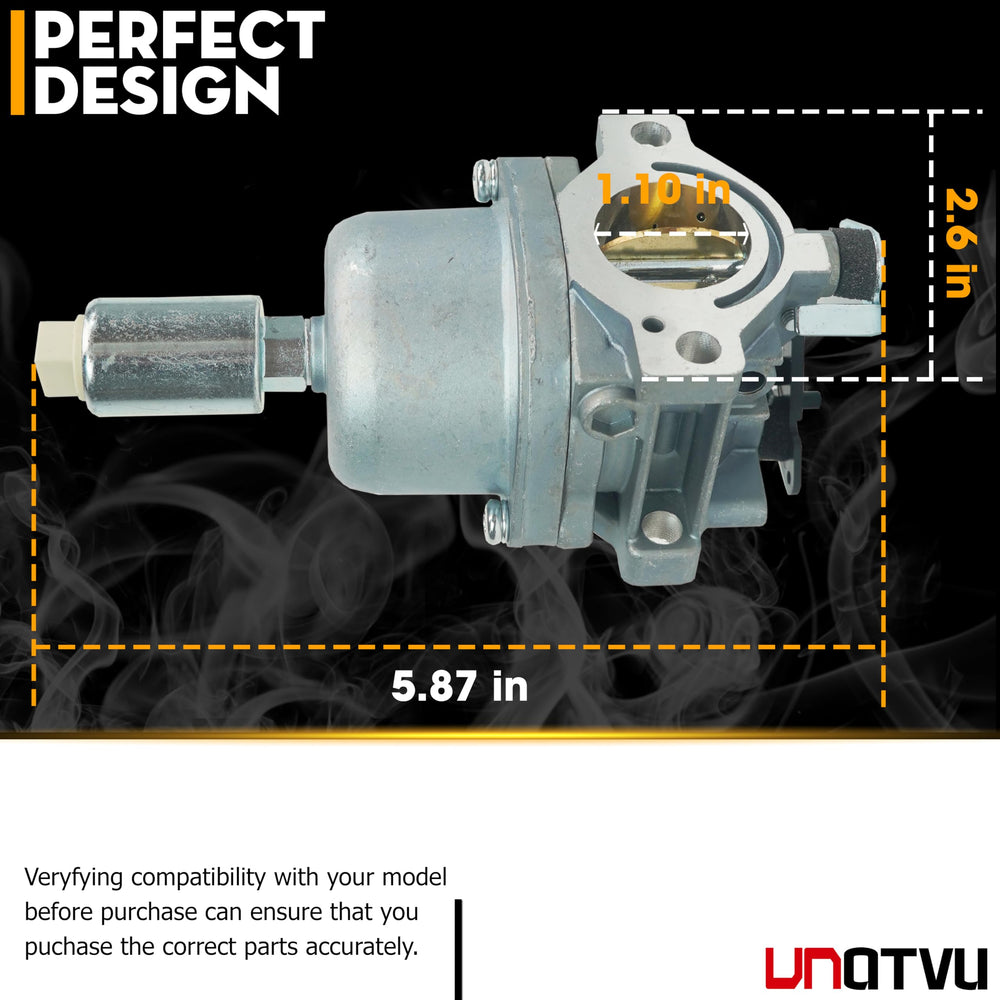 VNATVU carburetor parts included photo for quick swap.