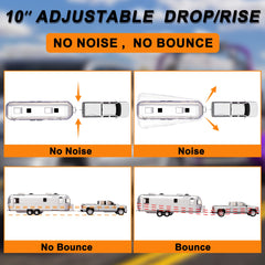 VNN aluminum trailer hitch with durable construction