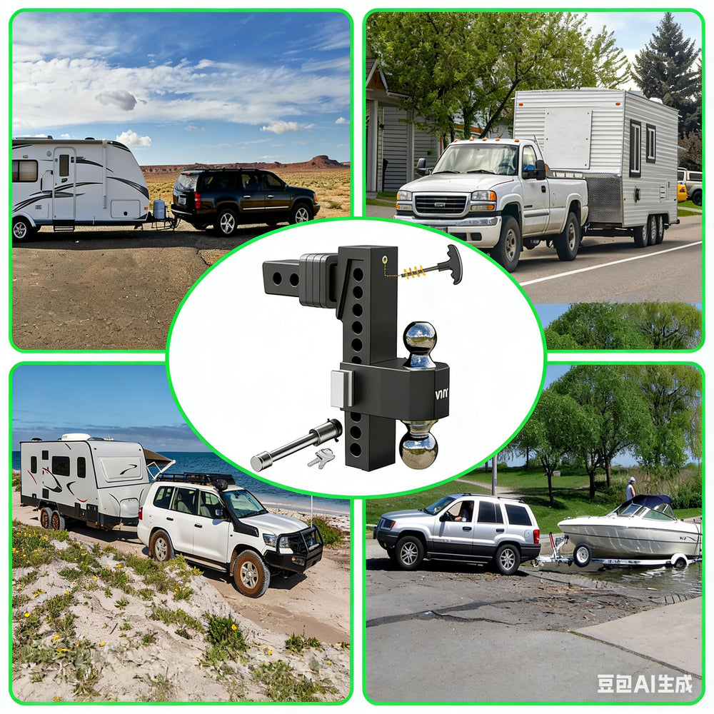 VNN heavy-duty trailer hitch mount designed for reliability