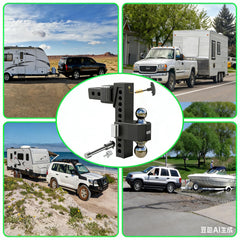 VNN heavy-duty trailer hitch mount designed for reliability