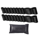 VOFONO 2pcs auto nylon door straps heavy duty for Jeep Wrangler, helps door alignment.