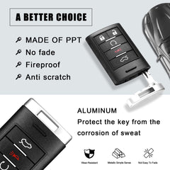 VOFONO Cadillac CTS key fob electronic board inside for reliable transmission