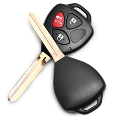 VOFONO Rav4 remote back view with button layout for quick identification.