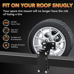 VOISEN easy-install design with adjustable height, no drilling needed