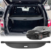 Volcaner cargo cover 2-in-1 fit shields belongings in Durango trunk
