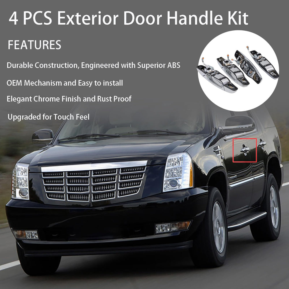 Volinsya exterior chrome door handle rear right, dependable performance and fit.