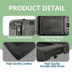Volinsya sleek black leather look matches modern truck interiors.