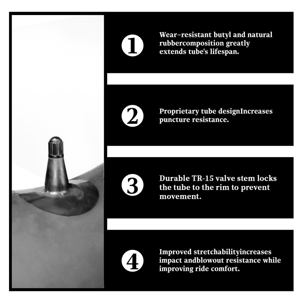 VOLOOX easy-install inner tube with no tools for fast roadside fixes