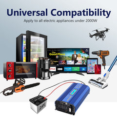 VoltWorks 24V 2000W inverter remote controller for convenient operation