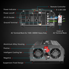 Silent cooling fan activates only under higher load for efficiency