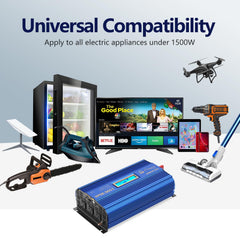 VOLTWORKS remote control with LCD provides convenient on/off and monitoring from distance.