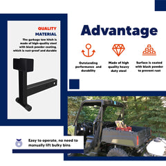 VONLX Easy installation lets you lift cans quickly.