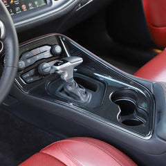 Voodonala interior accessory carbon fiber panel blends with Dodge Challenger cabin.