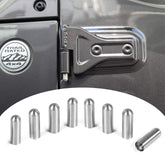 Voodonala hinge top cap guide enables precise door alignment during removal or reinstallation