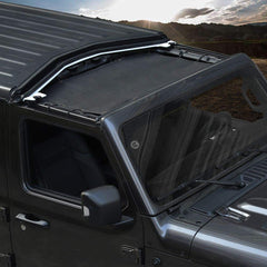 Voodonala Jeep JL sunshade keeps leaves and debris out of the cabin.