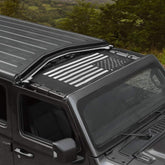 Voodonala Jeep JL sunshade mesh blocks sun and cools the cabin