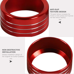 Voodonala scratch protection knob red prevents wear