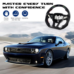 VOONKE D-shaped flat-bottom design improves control and sportiness